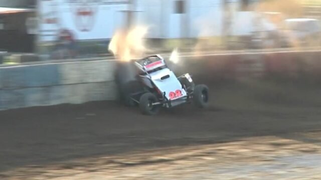 Brandon Mattox Terre Haute ISW Crash